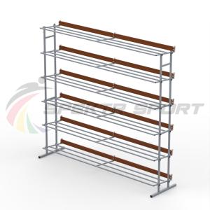 Купить Стеллаж для лыжных ботинок (на 50 пар) разборный в Пензе 